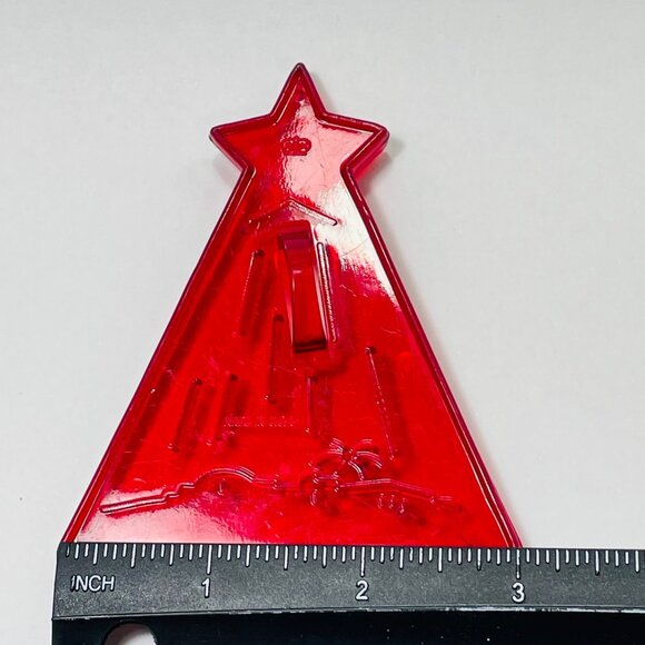 Vintage Star of Bethlehem Red Christmas Cookie Cutter HRM - Picture 3 of 4